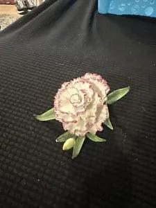 Lenox Garden Collection Fine Porcelain Figurine Carnation Flower 1989