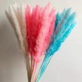 15PCS Natural Dried Grass Artificial Plants for Flower Arrangement Bouquet...