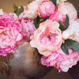 Peony Print, Flower Photography, Peony Bouquet, Botanical Print, Large Wall Art, Feminine Gift for Her, Floral Art Print Fine Art Home Decor