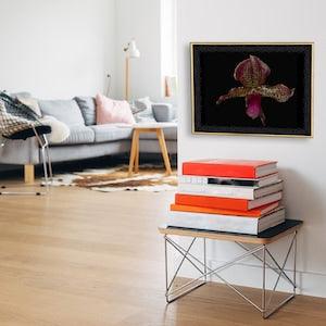 Orchid #2 - Hand Mounted/Matted Photographic Print-Fast & Free US Shipping!