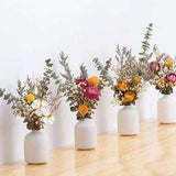 6 style small bouquet with vase??dried flowers bouquet??flowers for ceramic vase??flowers arrangement??home decoration??wedding decor