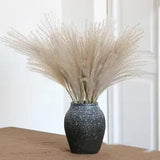 12Pcs Dried Flower Reed Natural Bulrush Plant Floral DIY Home Wedding Gift Decor