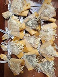Dried mini bouquet for gift wrapping / wedding / party (1 set = 10 pcs)