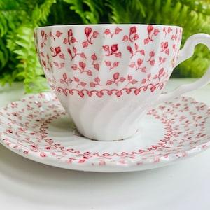 Vintage Johnson Bros Rose Bouquet teacup and saucer set
