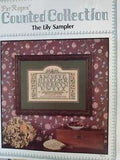 Pat Rogers cross stitch pattern "The Lily Sampler"