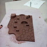 Orchid mounting tile