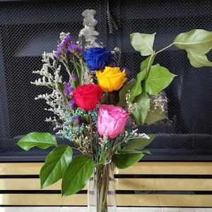 Everlasting Flower, Preserved flower, Handcrafted Flower gift, Dried Flowers, Anniversary, Gifts for her, Birthday gift, wedding gift