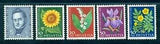 Switzerland 1961 Sunflower,Lily,iris,Goose weed potentilla,Furrer Pres,M.742,MNH