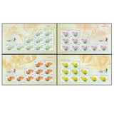 China 2003-4 Lily Flower Plant Stamp Mini-pane