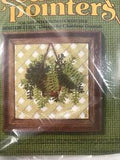 New 1975 Sunset Design Needle Pointers Boston Fern & Opened Spider Lily Kit