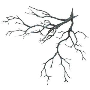 2 Pcs Artificial Tree Branch Plastic Decorative Dried Twigs Cedar Branches