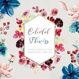 Watercolor Clipart, Peony Bouquet, Floral arrangements, Carnation Clipart, Hand Painted flower, Wedding Clipart, Floral Watercolor,colorful