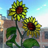 Sunflower Stained Glass