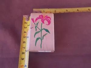 2 7/8" x 1 3/4" Lavish Lily Rubber Stamp Rubber Stampede Z-351-E