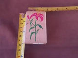 2 7/8" x 1 3/4" Lavish Lily Rubber Stamp Rubber Stampede Z-351-E