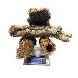 1 Pound ROUND Bag of Virgin Cork Bark - for Orchids, Airplants, Reptiles, and Terrariums