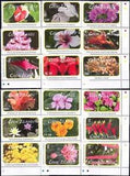 Cook Islands 2010 Flowers/Plants/Nature/Roses/Lily/Hibiscus 18v set (s5479e)