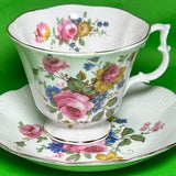 Royal Albert -  Cup & Saucer - Pink Rose Bouquet - As New