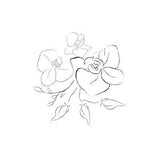Hand Drawn Orchid Flower Arrangements. Floral Decorative Design Elements. Orchid-5. Vector Illustration. Gentle Leaves, Feminine Logos.