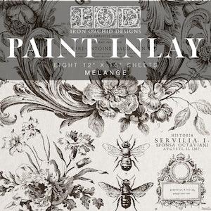 Iron Orchid Designs Melange Paint Inlay