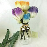 Handmade Magic Color Changing Flower in Vase Birthday Wedding Mother's Day Gift