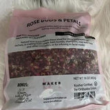 1 LB RED ROSE TEA Dried Petals Buds Wild Crafted Wedding Food Grade Potpourri