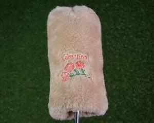 VINTAGE NESTLE CARNATION FLOWER 4 FAIRWAY WOOD GOLF HEADCOVER ~ L@@K!!
