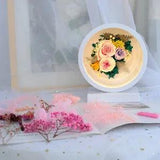 DIY Hydrangea Dried Flowers Aromatherapy Candle Epoxy Filling Craft Material Box