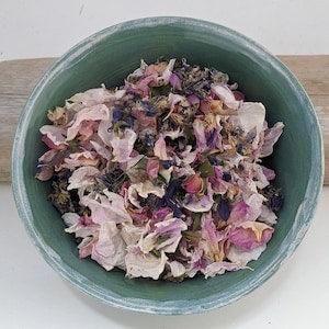 Dried Flower Potpourri, Wedding Confetti, Biodegradable Confetti, Dried Flowers, Eco Friendly, Natural,  Wedding Confetti