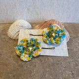 Simple hair pin ? New hand made Crochet flower bobby pins ? hair accessories