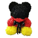 Black red and yellow Rose Bear 35cm Great Gift!!!