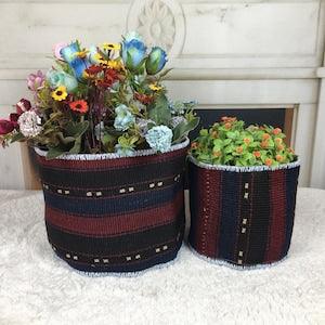 flower pot hamper, 7 inch plant pot, home decorative pots, hanging air basket, orchid basket, flower hanger, indoor cozy plant, PH 2601