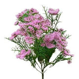 Queens Lace Artificial Flowers Seeded Eucalyptus for Wreath Making Craft Supplies For Floral Arrangements DIY Wedding Flowers Decorating