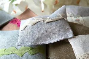 Lavender Sachet Linen Lace Rose Petals Chamomile Herbs Dried Flowers Potpourri