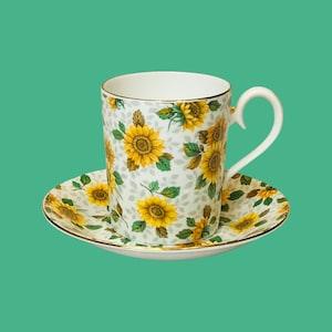 Pretty Pink Addiction-Royal Albert Marguerite Demitasse Cup and Saucer