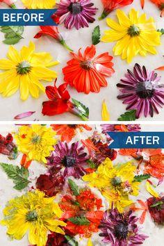 DIY Hammered Flower Art - The Crafted Life Flower Delivery
