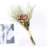 Homyl Natural Dried Flower Wedding Party Bouquets Arrangements Decorative
