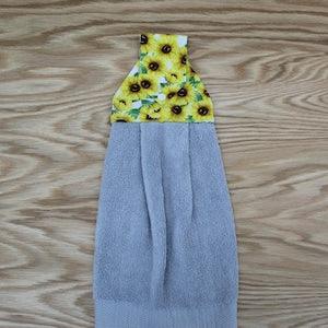 Sunflower hand towel, Stove towel, Oven door hand towel, Kitchen towel, Hanging towel, Hand towel