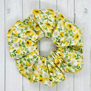 Sunflower Scrunchies