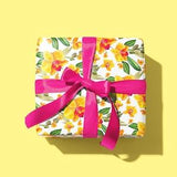 Wrapping Paper Roll,  Orchid Floral flowers botanical paper pretty