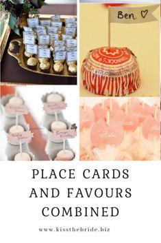 How to make place cards look fabulous ~ KISS THE BRIDE MAGAZINE Flower Delivery