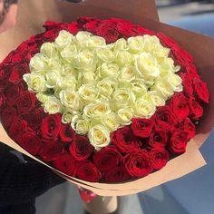 Signature Heart Rose Bouquet - 300 Flower Delivery