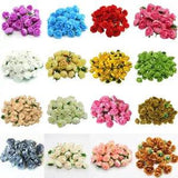 50 Heads Artificial Silk Fake Large Peony Flowers Hydrangea Wedding Party Decor