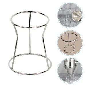 1Pc makeup egg holder Bakers Piston Funnel Dessert Funnel Rack Funnel Stand