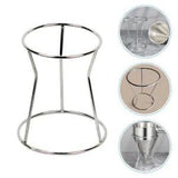 1Pc makeup egg holder Bakers Piston Funnel Dessert Funnel Rack Funnel Stand
