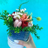 Tulips Bouquet Soap, Flower Soap, Decorative Soap, Soap Flower Bouquet, Gift for Her, Handmade Soap Bouquet, Rose Soap, Soap Bouquet