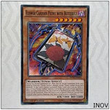 Flower Cardian Peony with Butterfly - INOV-EN014 - Common 1st Edition Yugioh