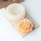 Peony Flower Shaped Candle DIY Silicone Mold Epoxy Crafts Ornament Soap Making