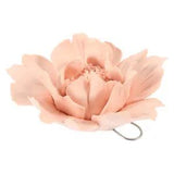 NEW LISTINGCeramic Sunflower & Peony Flower Wall Decor Hanging Sculpture for Home