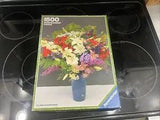 Vintage Ravensburger 1500pc Bunch Of Lilies  #162925